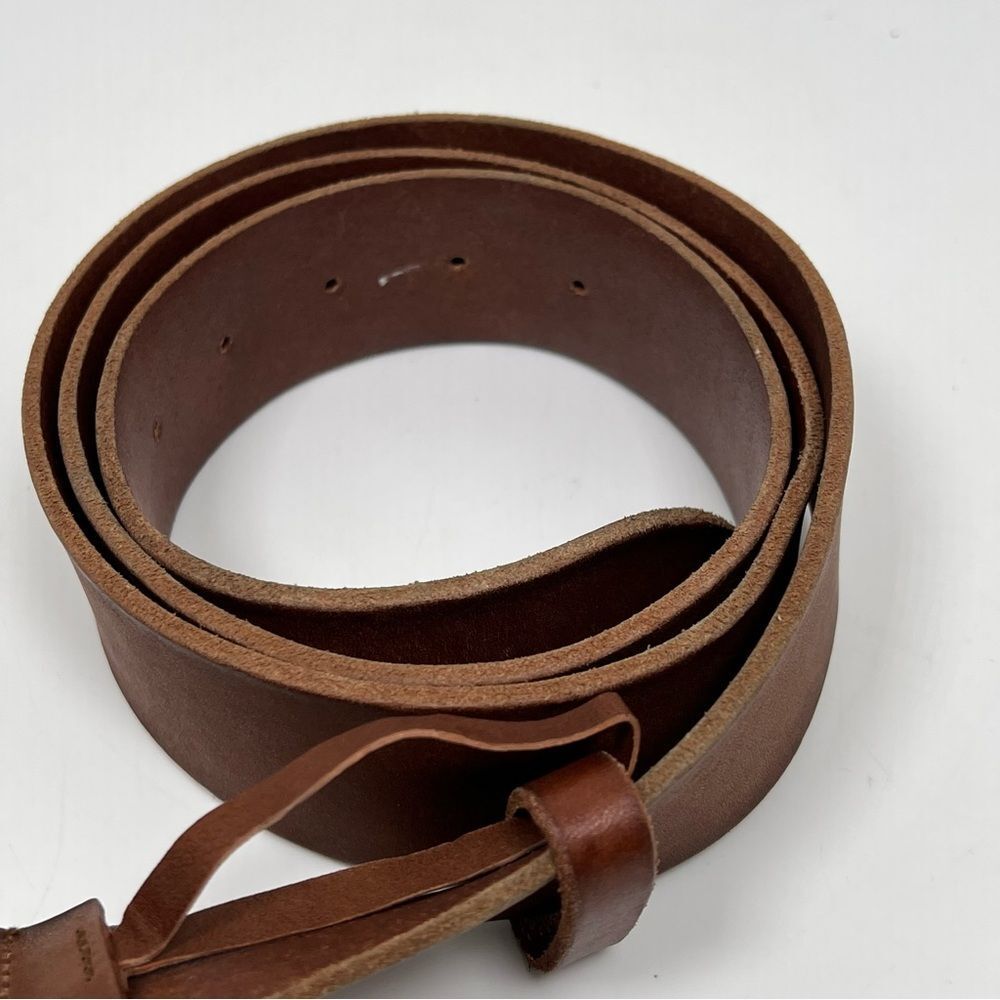 Gucci GG Brown Leather Belt Size 110 - 44 - Picture 3 of 11